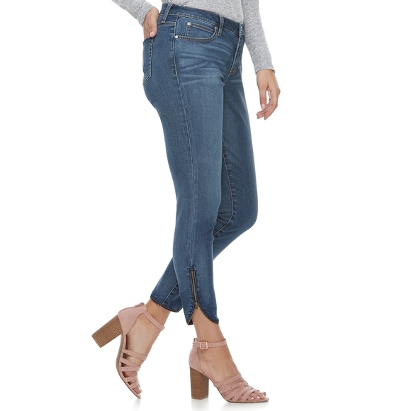 NWT Jennifer Lopez Skinny Ankle Jeans - Picture 1 of 8